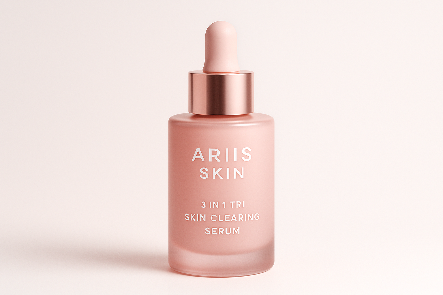 Ariis Skin 3 in 1 TRI SKIN CLEARING SERUM PACKAGING PINK