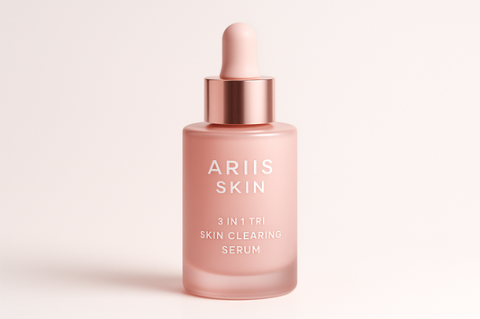 Ariis Skin 3 in 1 TRI SKIN CLEARING SERUM PACKAGING PINK